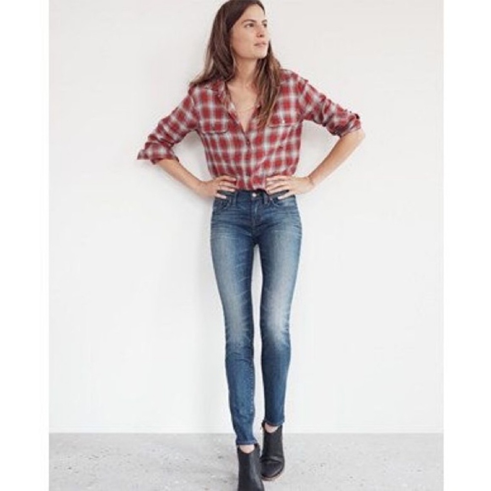 Madewell Skinny Skinny Jean in Edmonton wash